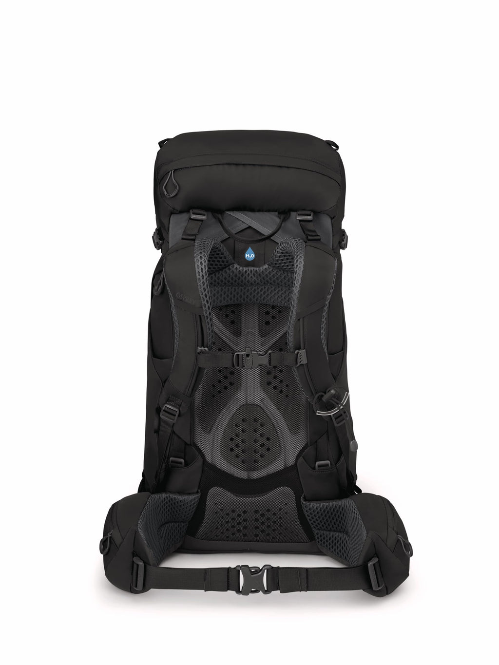 Osprey Kestrel 38L Men's Backpacking Backpack, Black, S/M
