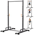 HWOOUSA Pull Up Station, Adjustable Pull Up Bar Free Standing Power Racks, Multifunctional Heavy Duty Steel Pull Up Tower, For 2×2" with 1″ Hole Size Squat Rack Accessories, Support 600 LBS Capacity