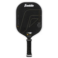 Franklin Sports PRO Pickleball Paddles – C45 Carbon Fiber Series - Official USAP + UPA Approved Pickleball Paddle - Aurelius 14mm Polymer Core - Official Shape of Anna Leigh Waters - Black/White