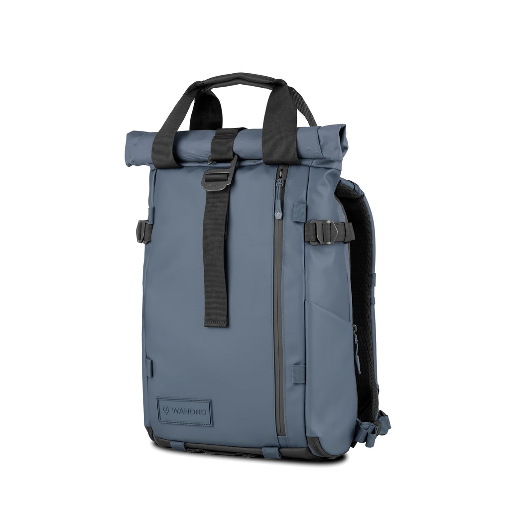 WANDRD PRVKE Rolltop 15L V4 Photography Bundle – Compact Travel Camera Backpack with Essential Camera Cube and Laptop Sleeve