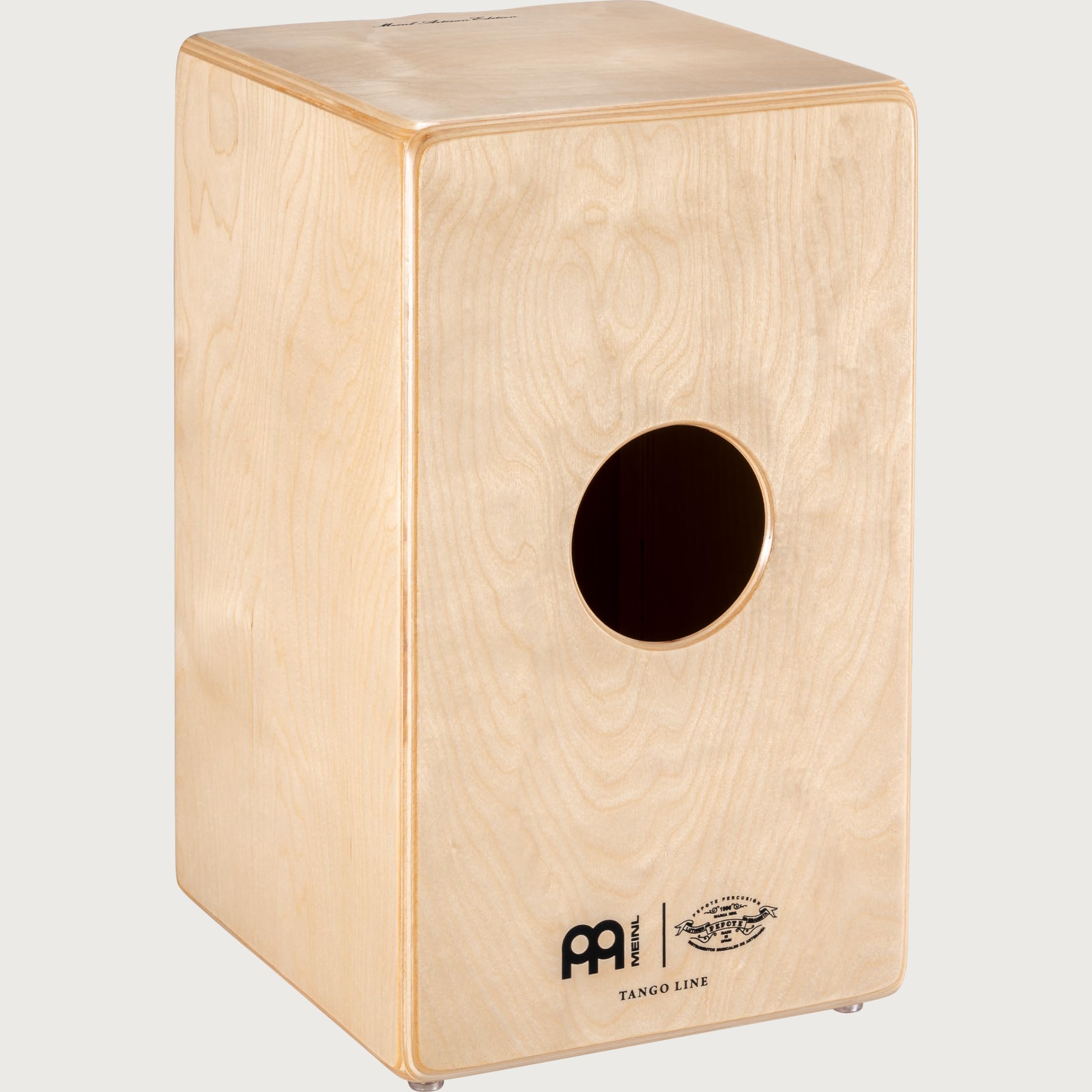 Meinl Artisan String Cajon with Limba Frontplate / Baltic Birch Body - MADE IN SPAIN - Tango Line, 2-YEAR WARRANTY