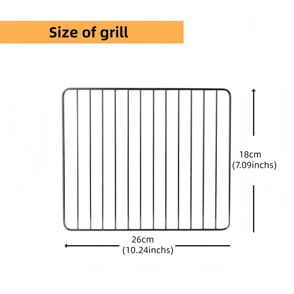Clivia Electric Vertical BBQ Smoker 10L,Smoker Grill 30-110℃/800W,Heavy Duty Square BBQ Grill Multi-Function Cabinet for Outdoor Cooking or Kitchen and Party，Black