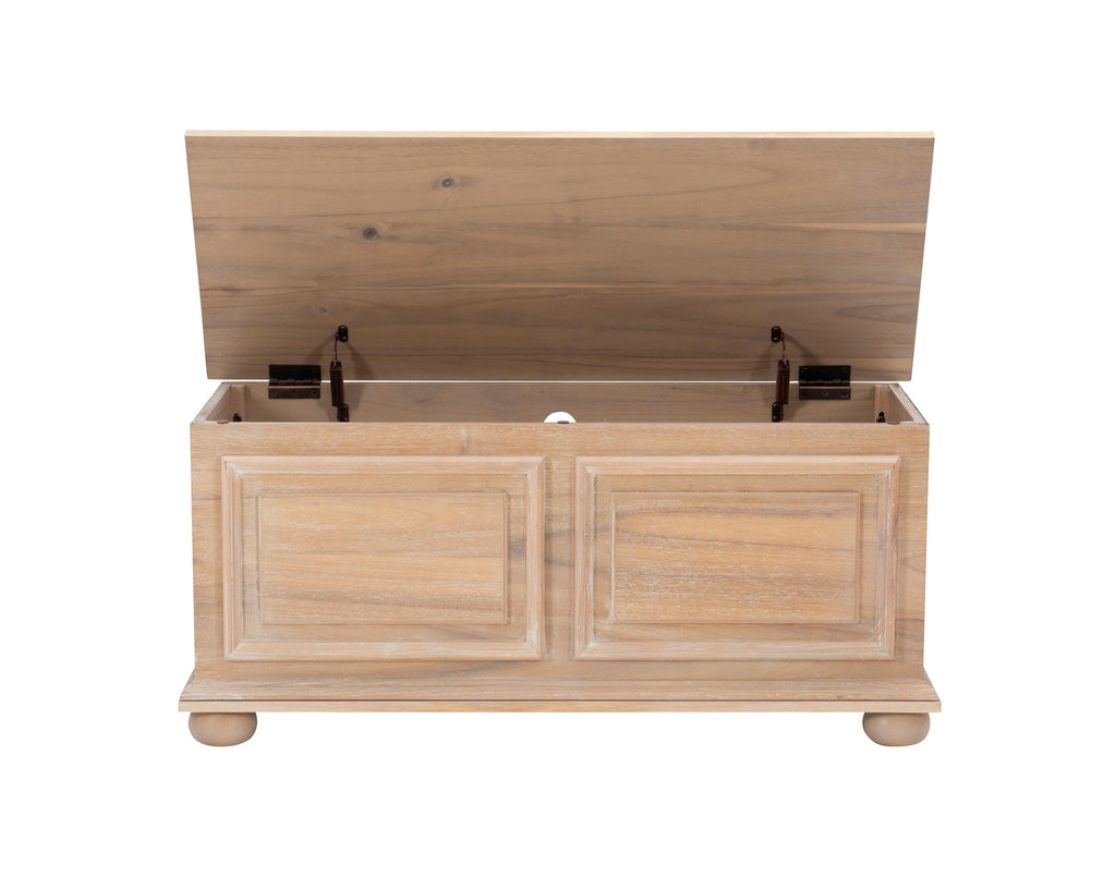 Powell Linon Chadwick Wood Cedar Chest in Natural
