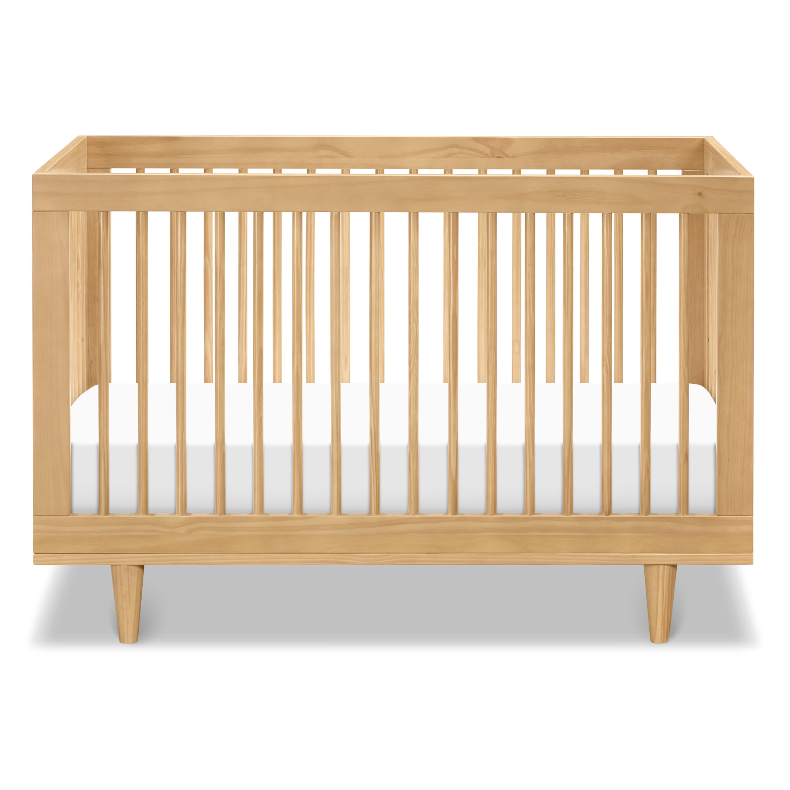 Davinci Marley 3-in-1 Convertible Crib in Honey, Greenguard Gold and FSC® Certified