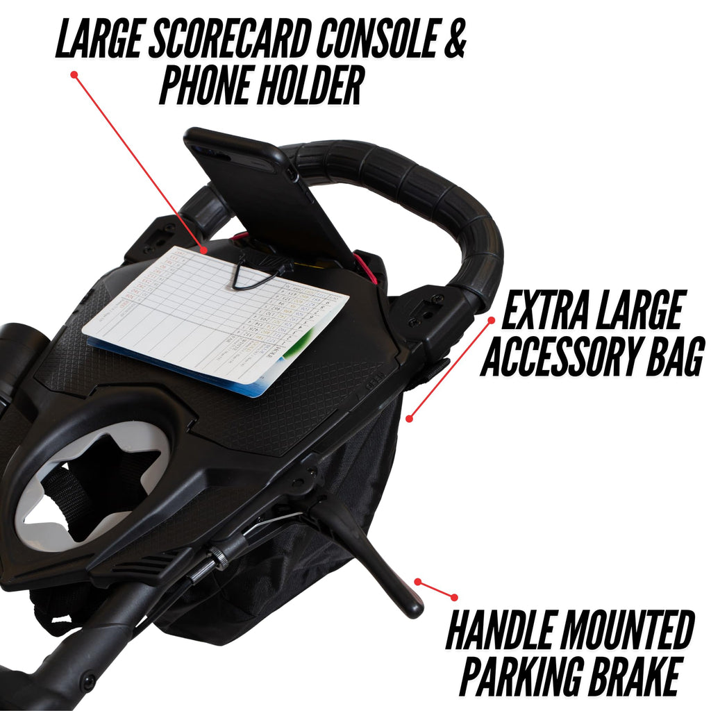Bag Boy Limited Edition Nitron Golf Push Cart, USA