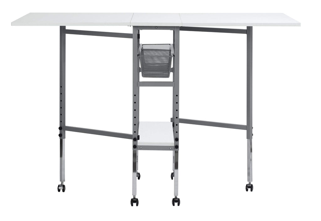 Studio Designs Sew Ready Hobby and Cutting Craft Desk Table with Storage Drawers