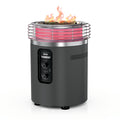 Ninja Fireside360™ Outdoor Heater & Fire Pit | 3 Modes: Flame, Heat, Flame & Heat | Portable for Patio, Deck, Camping | Easy Control Smokeless Flames | Push to Start Ignition | Charcoal | OF101AMZ