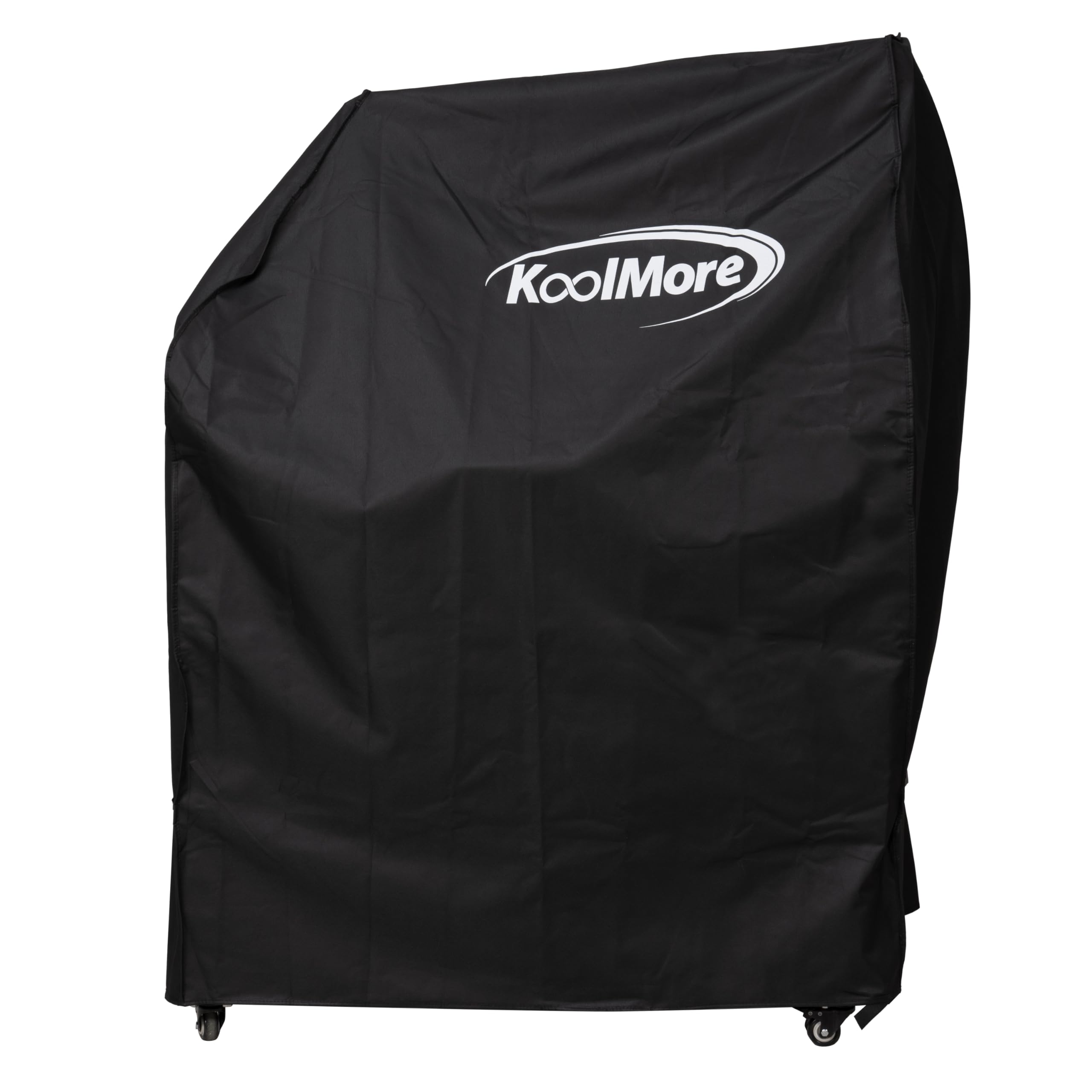 KoolMore 54 in. Charcoal BBQ Grill, Santa Maria Argentine Outdoor Grill with Interchangeable V Grates, Large Barbecue Grill for Outdoor Cooking, Black