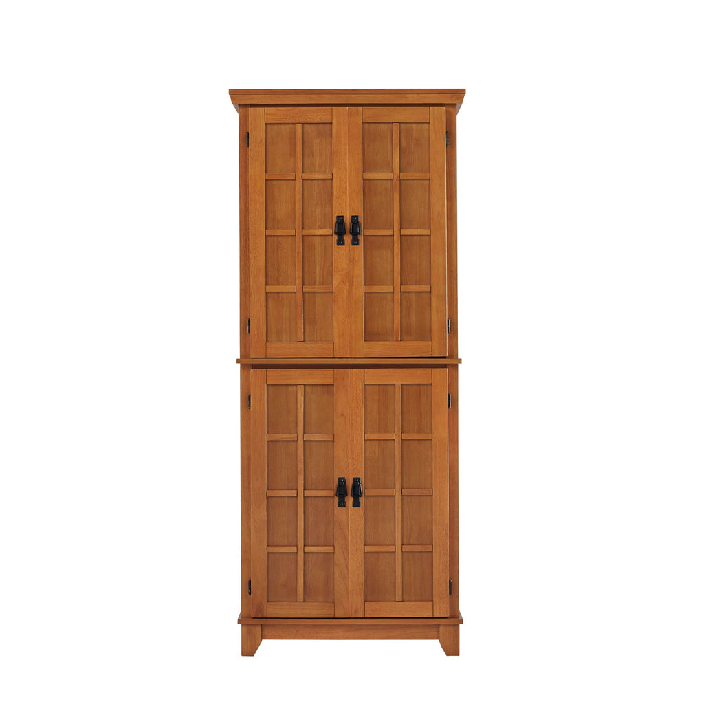 Homestyles Arts & Crafts Cottage Oak Pantry