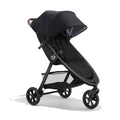 Baby Jogger® City Mini GT3 All Terrain Baby Stroller with Forever Air Rubber Tires, All Wheel Suspension, Lightweight Stroller with Magnetic Buckle, No-Rethread Harness, and Foot Brake, Rich Black