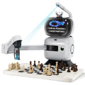 SenseRobot AI Chess Robot with Robotic Arm, Electronic Chess Board for Kids & Adults, 25 AI Levels, 1200+ Exercises, Voice Coaching, Lichess Integration, Wi-Fi OTA Updates