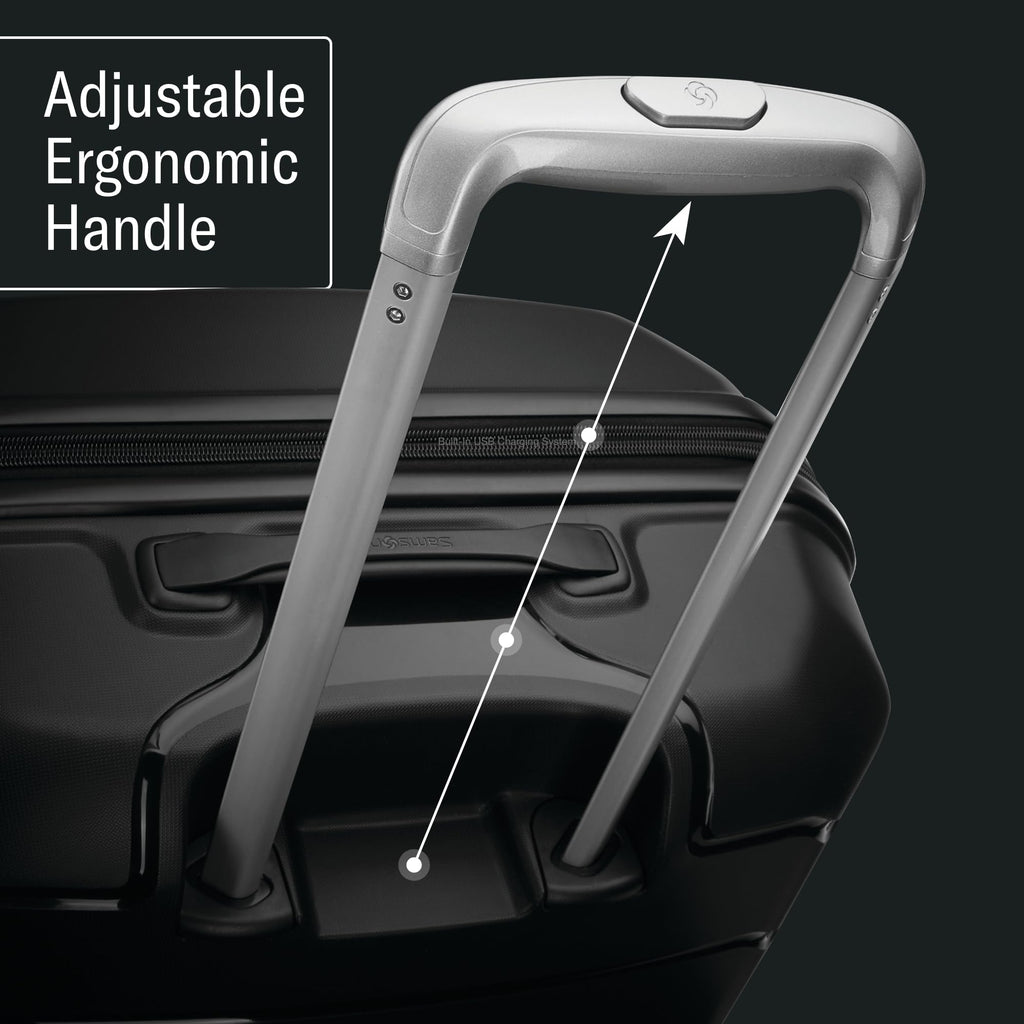 Samsonite Freeform Hardside Expandable with Double Spinner Wheels, Mint Green, Checked-Large 28-Inch