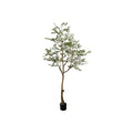 Creative Co-Op Faux Crepe Myrtle Tree in Plastic Pot