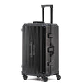 BEITH Hardside Luggage with USB, Type-C, Cup Holder, BS2298 Large Aluminum Frame Suitcase with 5 Wheels 360° Double Spinner, ABS+PC Alloy Box Shell, TSA Lock, Aluminum Lifting Rod, Durable