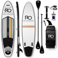 Roc Inflatable Stand Up Paddle Board 10' 6" with Premium SUP Paddle Board Accessories, Wide Stable Design, Non-Slip Comfort Deck for Youth & Adults (Eclipse)