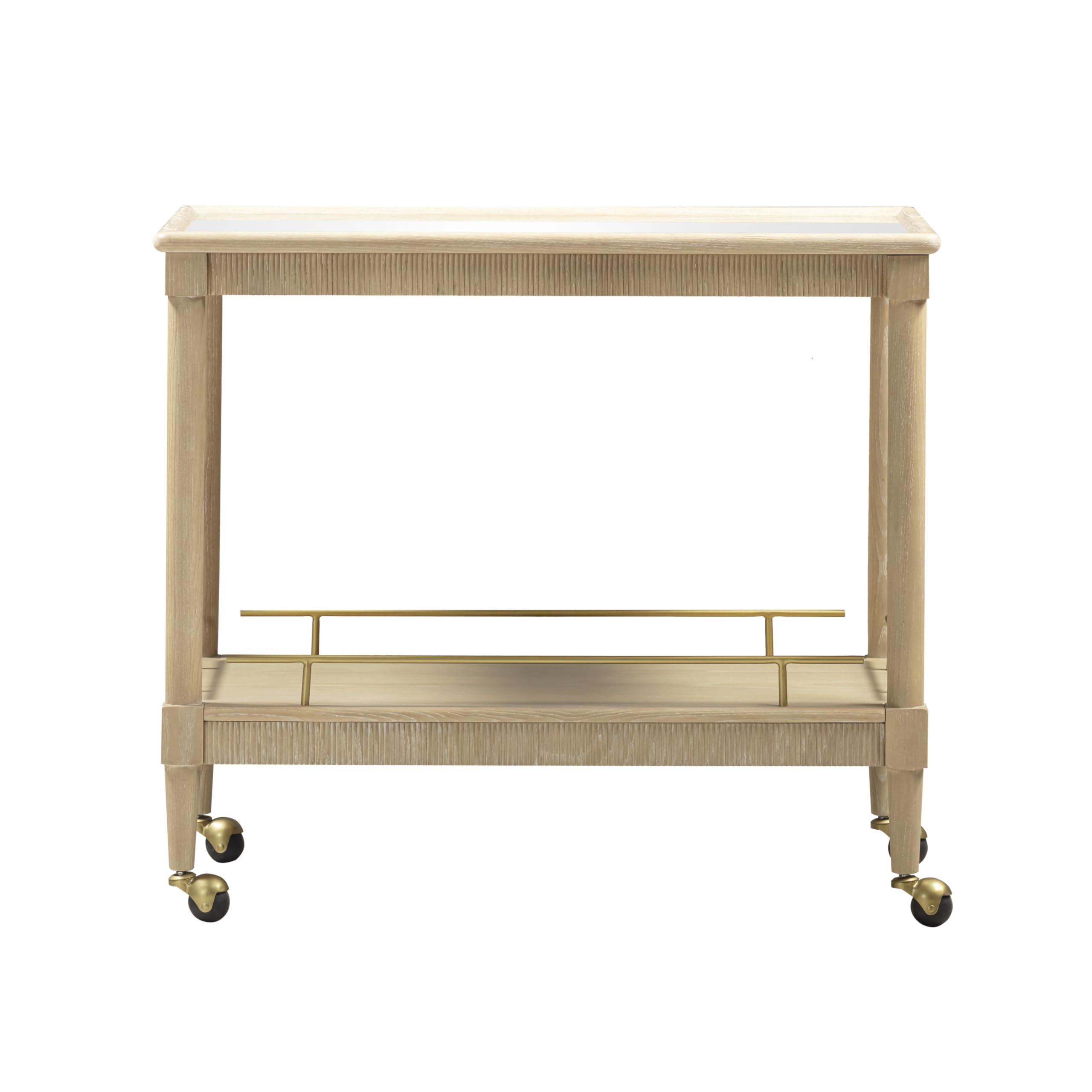 Tov Furniture Slosh Natural Ash Bar Cart