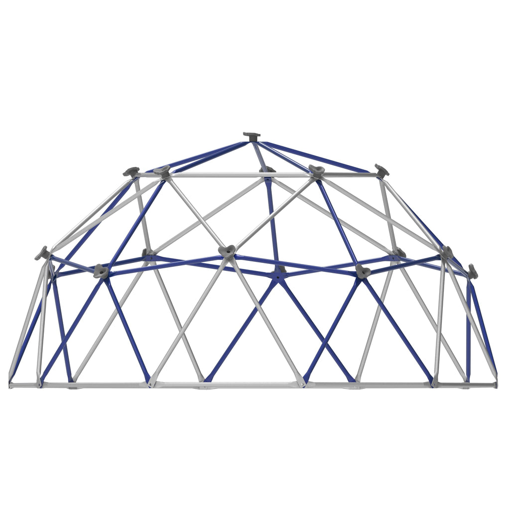 Jack and June Free-Standing Powder-Coated, UV Resistant Steel Jungle Gym Climber, Blue