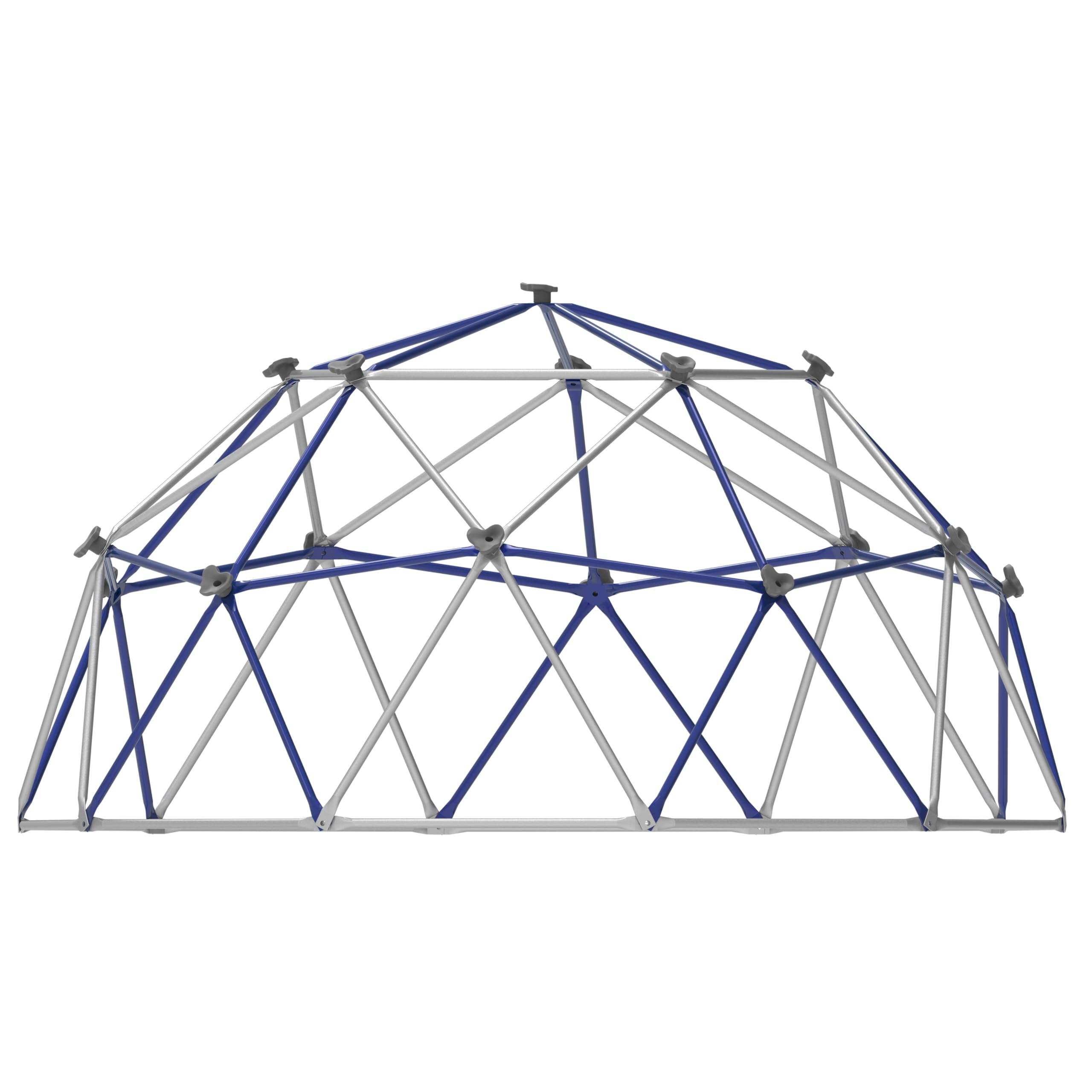 Jack and June Free-Standing Powder-Coated, UV Resistant Steel Jungle Gym Climber, Blue