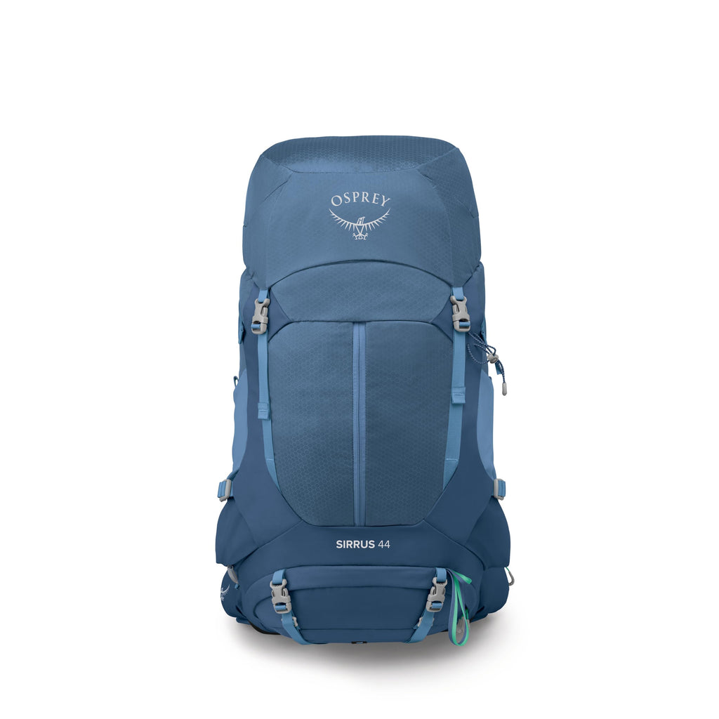 Osprey Sirrus 44L Women's Hiking Backpack - Lightweight Backpacking Pack with Waterproof Raincover - Camping Bag, Sevres Blue