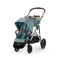 Cybex Gazelle S Stroller Modular Double for Infant and Toddler Includes Detachable Shopping Basket Over 20+ Configurations Folds Flat Easy Storage, Sky Blue, 1.0 Count, 5.0 liters, 28.4 pounds