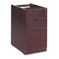 Alera VA532822MY Valencia Box/Box/File Full Pedestal, 15 5/8w X 20 1/2d X 28 1/2h, Mahogany