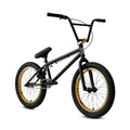 Elite BMX 18", 20" & 26" Model Freestyle Bike - 3 Piece Crank (20", Black OE)