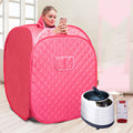 DKDZZXHUS Lightweight Indoor Sauna Tent Portable Steam Sauna Spa Timer 99 Minutes Steam Sauna with Remote Control and 5 Adjustable Levels