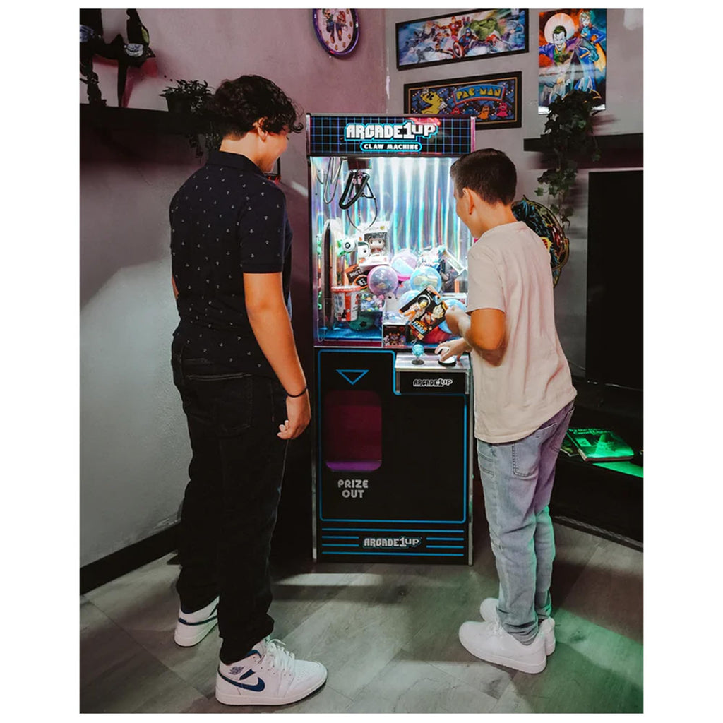 Arcade1Up Full-Size Claw Machine - Light-Up Marquee, Customizable - Perfect for Stuffed Animals, Plushies, Toys - Ultimate Arcade Game Room & Party Entertainment