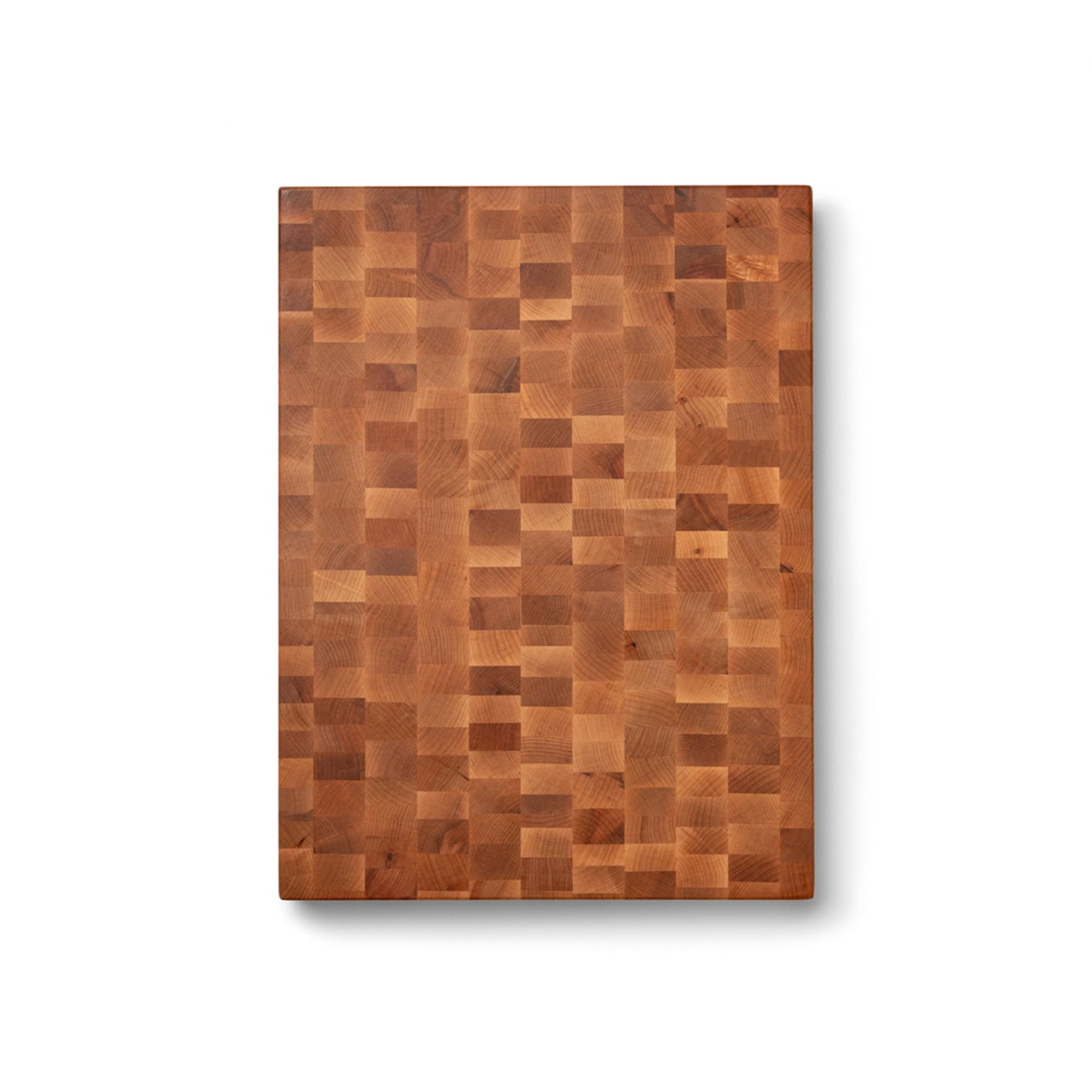 John Boos CCB Series Rectangular Wooden Maple Cutting Board 20”x15” – 2.25” Thick, 21-lb Reversible Butcher Block with End-Grain & Finger Grips – Made in the USA