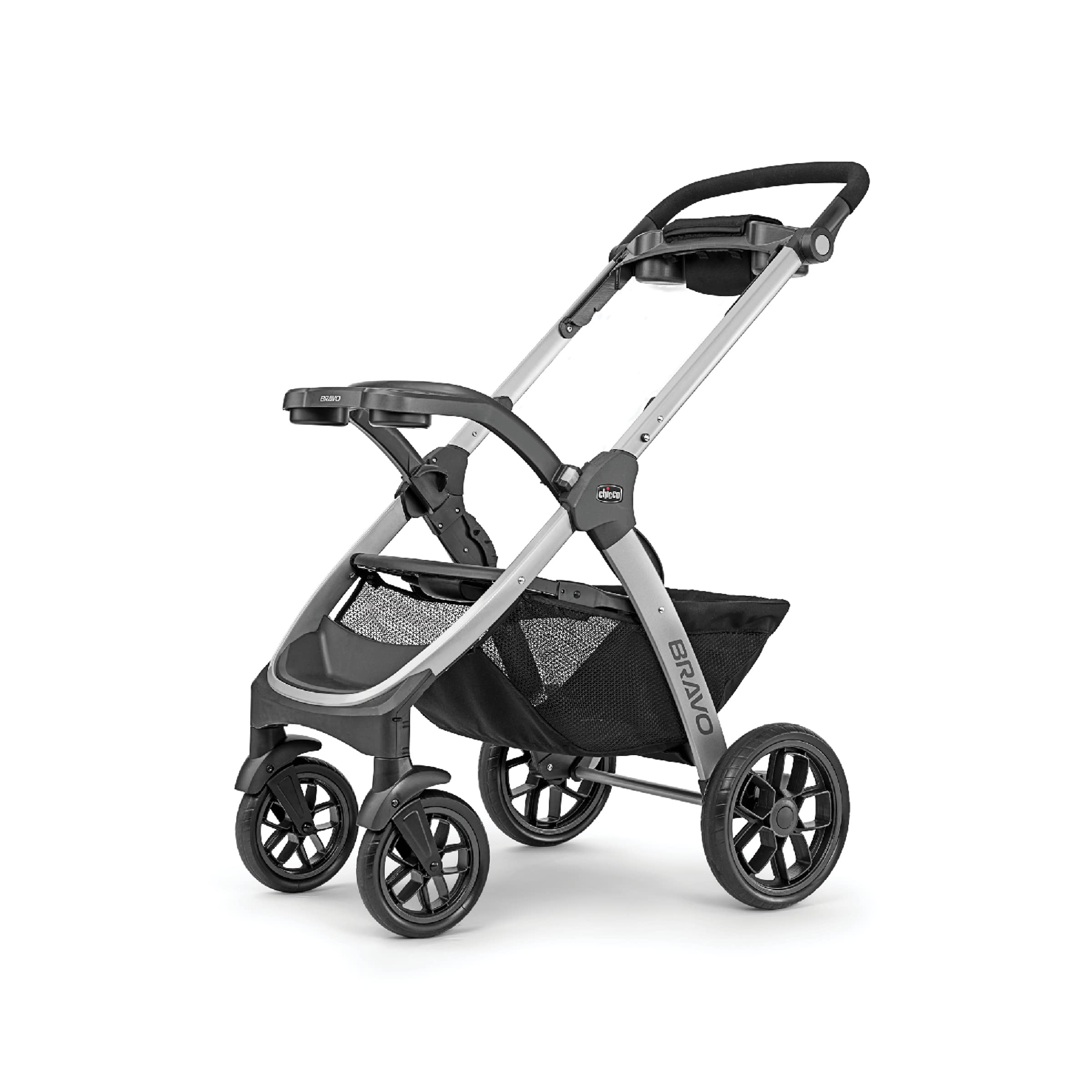 Chicco Bravo® 3-in-1 Trio Travel System, Bravo® Quick-Fold Stroller with KeyFit® 30 Infant Car Seat and Base, Car Seat and Stroller Combo | Parker