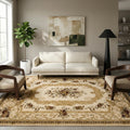 Unique Loom Versailles Collection Area Rug - Henry (9' x 12' Rectangle Cream/Green)