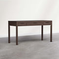 SIMPLIHOME Hollander Desk - 60 Inch Wide Solid Wood Writing Desk in Dark Brown Walnut, Contemporary Home Office Computer Table for Workspace or Study with 2 Drawers and Flip-Down Keyboard Tray