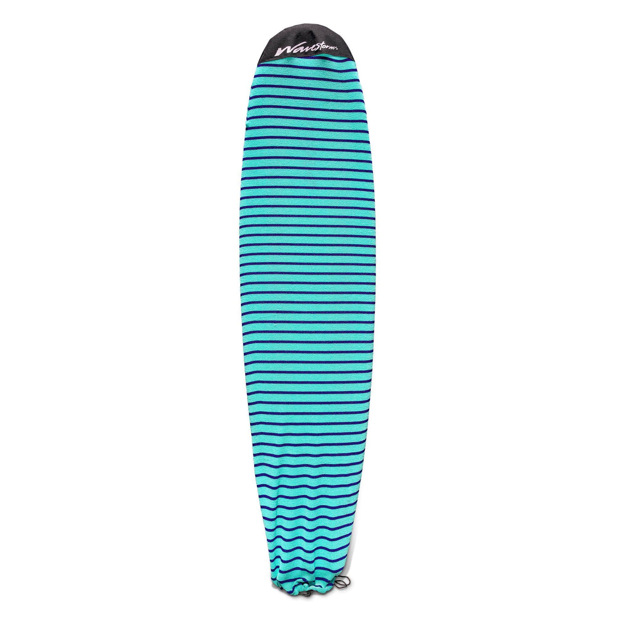 Wave Storm 8ft Surfboard // Foam Wax Free Soft Top Longboard for Adults and Kids of All Levels of Surfing,Mix,AZ22-WSSF800-B