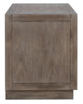 SAFAVIEH Couture Home Collection Steve Light Brown 2-Drawer Wood Nightstand Table (Fully Assembled)
