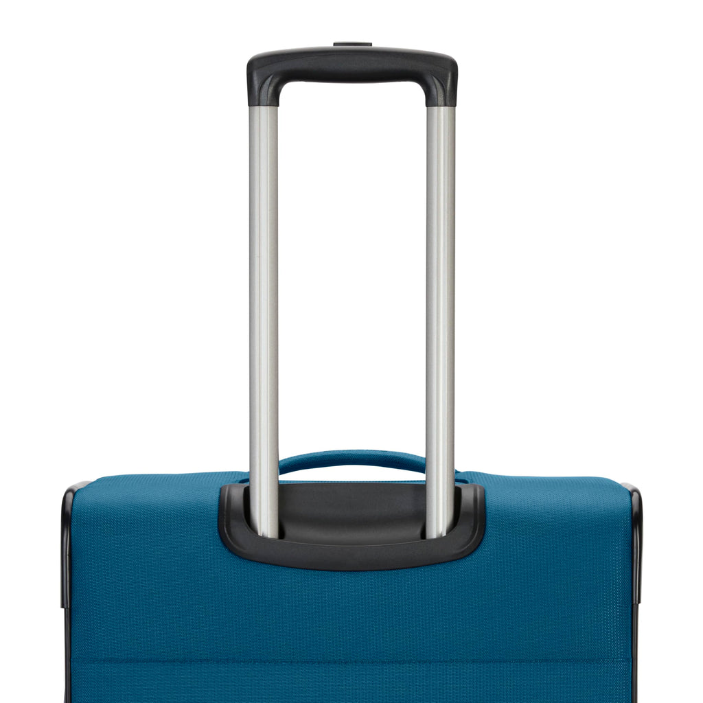 Samsonite Ascella 4 Large Checked Suitcase - Cerulean Blue