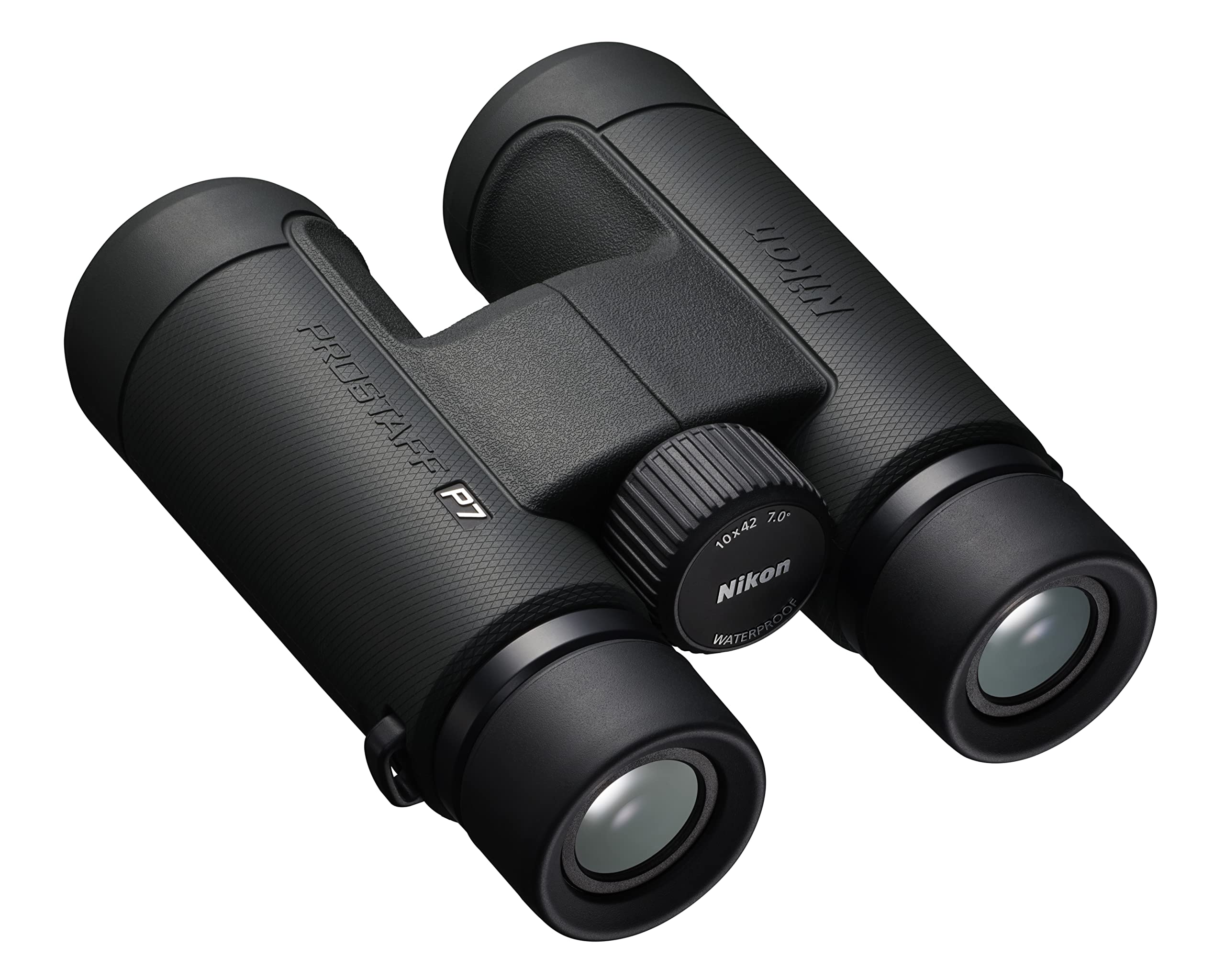 NIKON PROSTAFF P7 10x42mm Binoculars - High-Magnification Wide FOV Waterproof Fogproof Binocular with Multilayer-Coated Clear Lens, Locking Diopter - Wildlife Nature Observation Optic (16773)