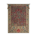 C Charlotte Home Furnishings Inc Tree Of Life Red Belgian Medium Tapestry Wall Hanging | Viscose Cotton and Polyester Blend Wall Art | 26 in. x 40 in. | Home Decor Accents | By William Morris