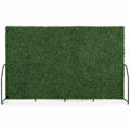 Artigwall 5 Panel Boxwood Backdrop, Room Divider with Artificial Hedge, Foldable Freestanding Privacy Screen, Faux Greenery Wall Partition for Home Office, Indoor & Outdoor Decorative Screen