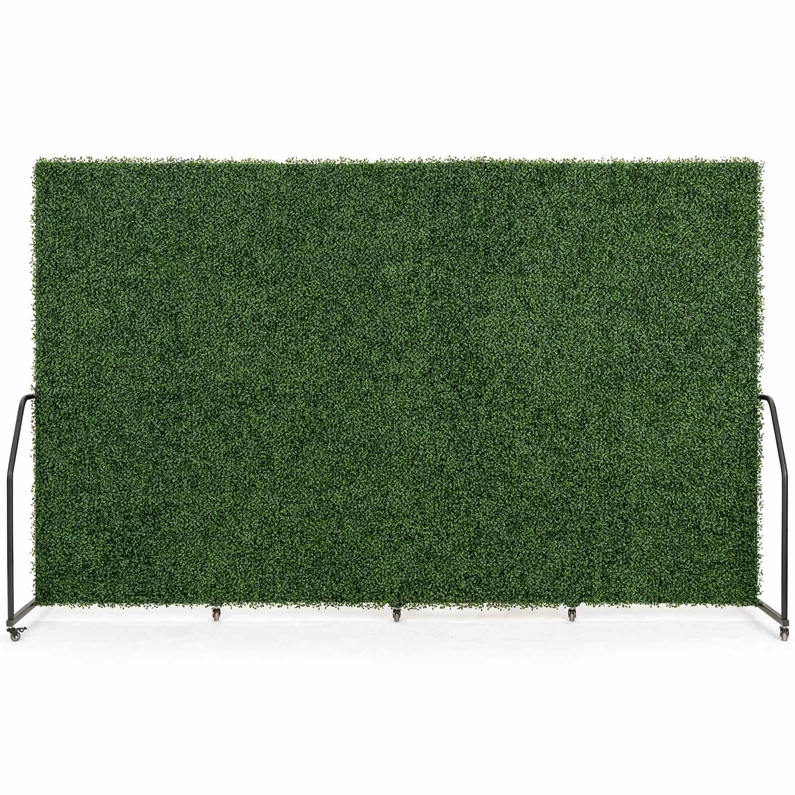 Artigwall 5 Panel Boxwood Backdrop, Room Divider with Artificial Hedge, Foldable Freestanding Privacy Screen, Faux Greenery Wall Partition for Home Office, Indoor & Outdoor Decorative Screen
