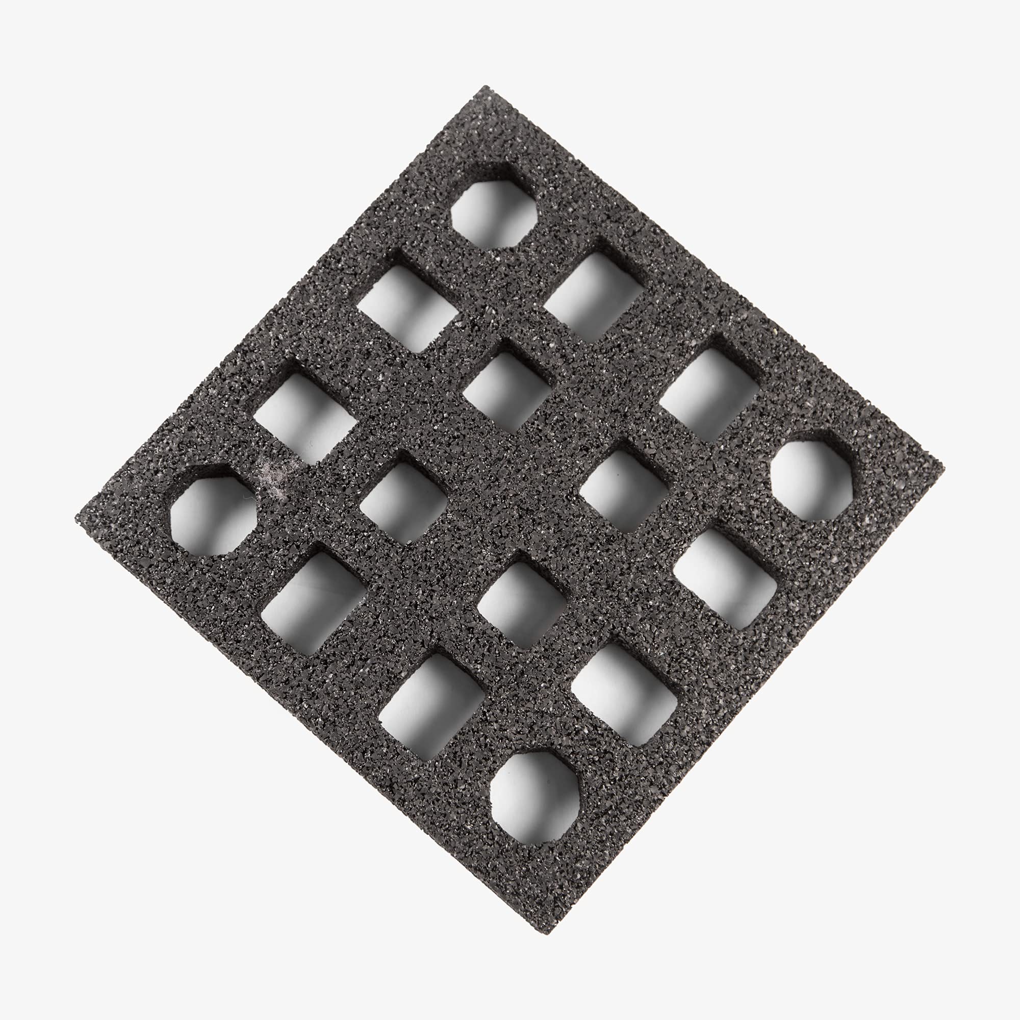 IncStores 2.5 Inch Thick Jamboree Rubber Interlocking Floor 2' x 2' Tiles | Heavy Duty Rubber Outdoor Tiles to Build Better Playgrounds at Homes, Schools, and Daycares | Gray, 75 Tiles