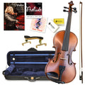 Antonio Giuliani Etude Violin Outfit 4/4 Full Size Clearance By Kennedy Violins - Carrying Case and Accessories Included - Solid Maple Wood and Ebony Fittings AG360
