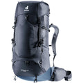 Deuter Unisex Aircontact Lite 50 + 10 L, Lightweight Backpacking & Hiking Backpack for Men & Women, 50 + 10 Liters - Black-Marine