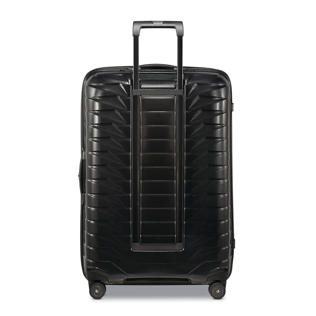 Samsonite Proxis Large Hardside Luggage with Dual Spinner Wheels - Innovative Roxkin™ Lightweight Shell With Ultimate Durability- Includes TSA Lock, Ergonomic Telescoping Handle - Black