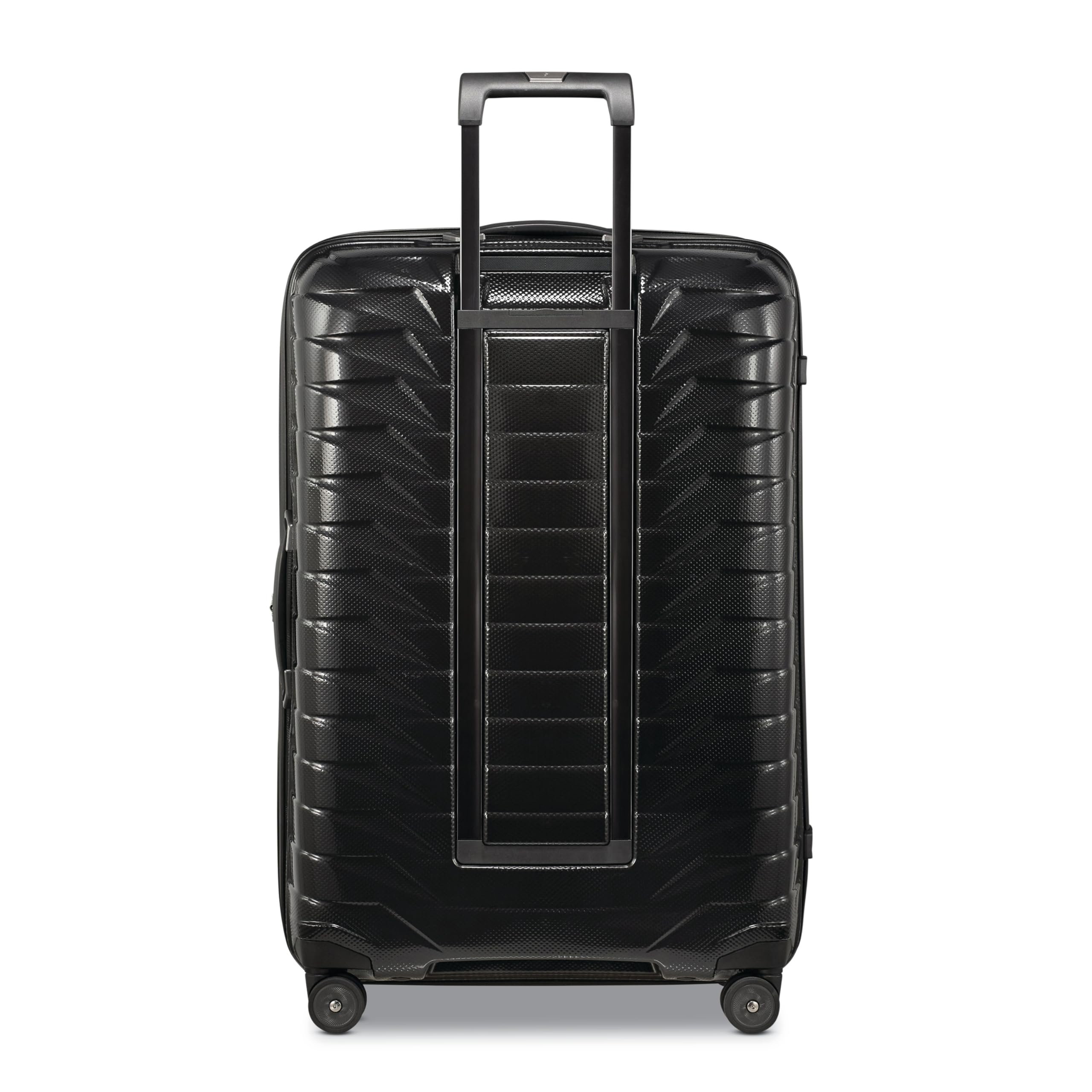 Samsonite Proxis Large Hardside Luggage with Dual Spinner Wheels - Innovative Roxkin™ Lightweight Shell With Ultimate Durability- Includes TSA Lock, Ergonomic Telescoping Handle - Black