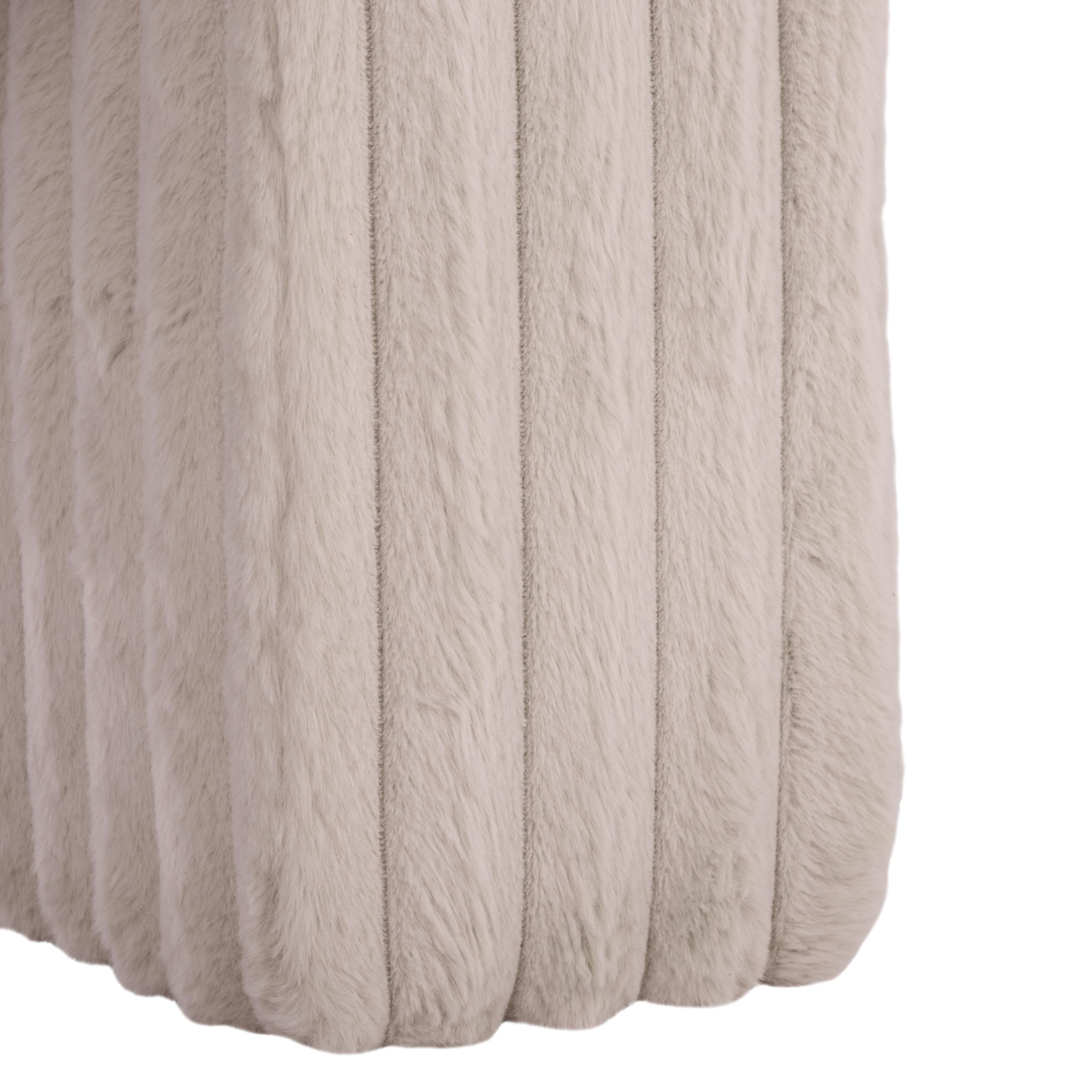 SAFAVIEH Home Collection - Arihana Curved Waterfall Bench, Beige Upholstered Seating (BCH6405A)