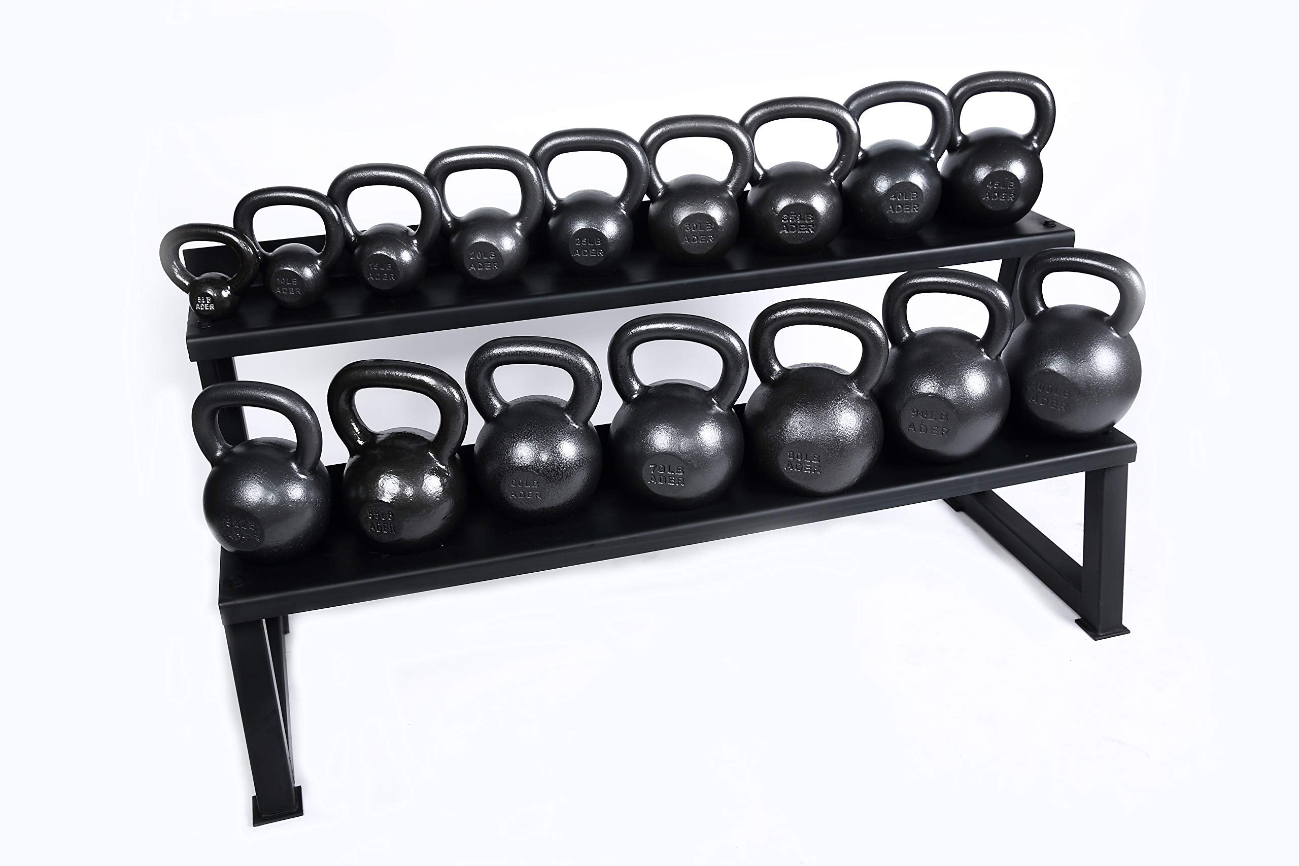 Ader Sporting Goods Kettlebell Rack 2-Tier 56"