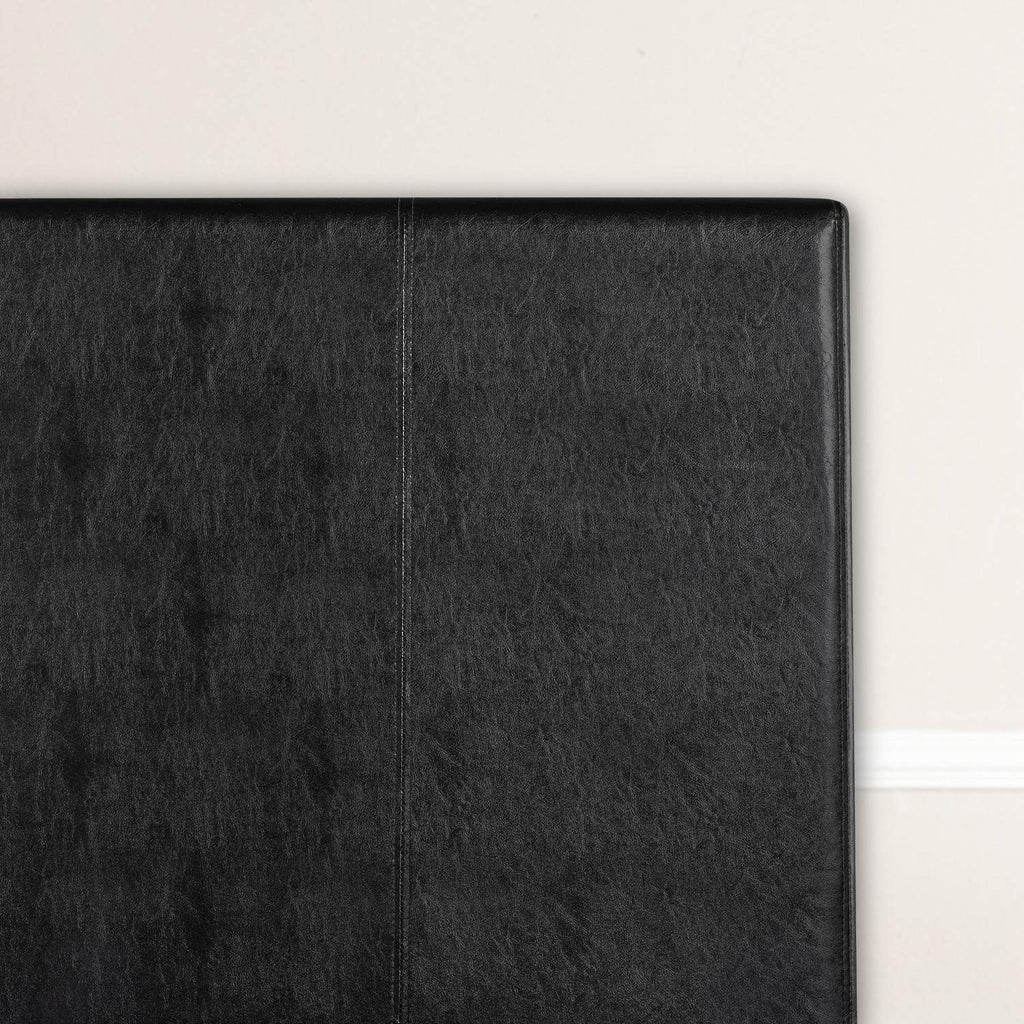 ZINUS Jade Faux Leather Upholstered Platform Bed Frame, Mattress Foundation with Wood Slat Support, No Box Spring Needed, Easy Assembly, Queen