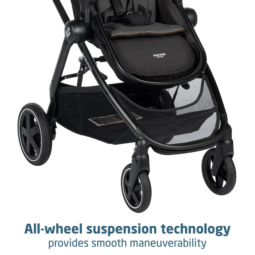 Maxi-Cosi Zelia™ Luxe 5-in-1 Modular Travel System in New Hope Black