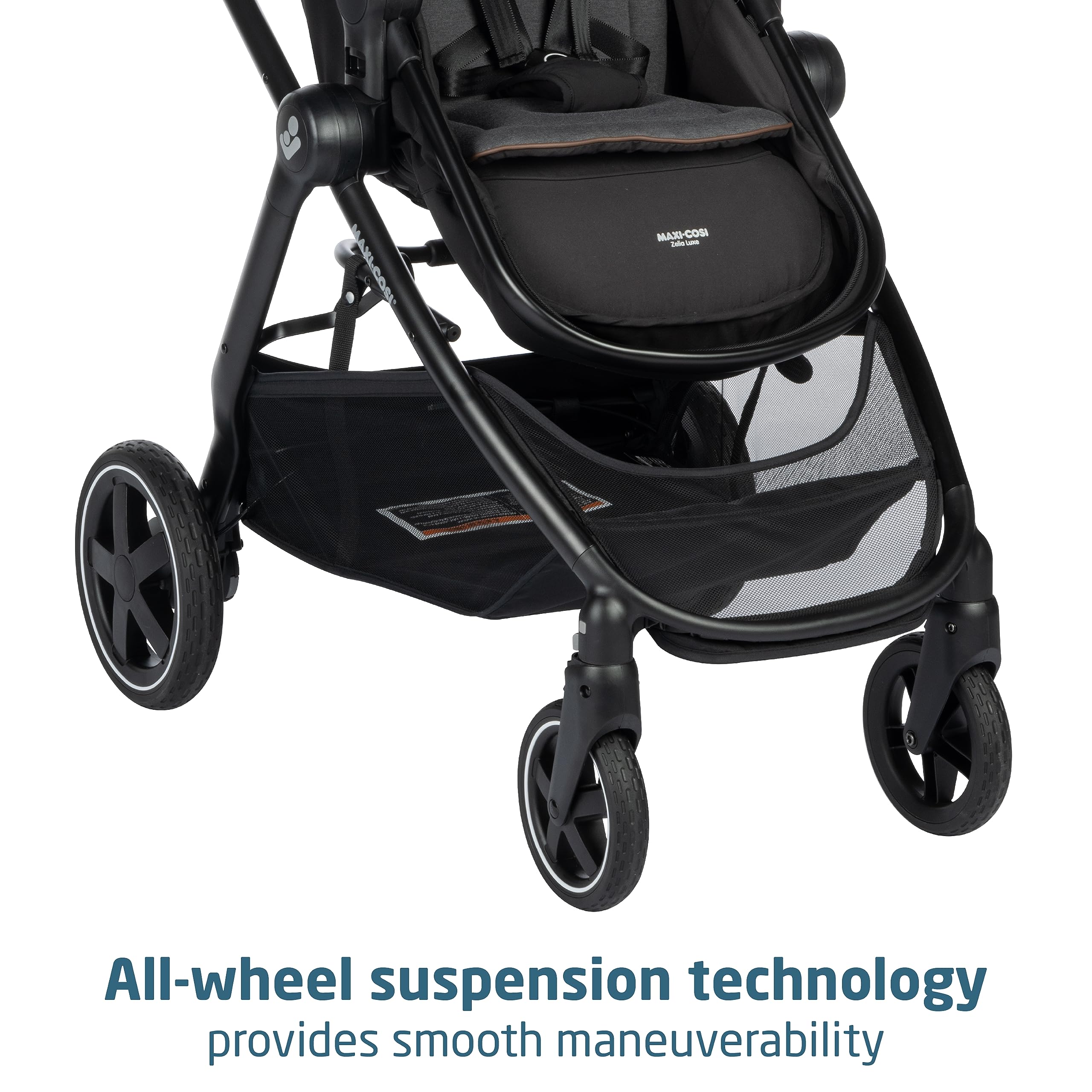 Maxi-Cosi Zelia™ Luxe 5-in-1 Modular Travel System in New Hope Black