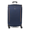 Travelpro Crew Classic Lightweight Softside Expandable Checked Luggage, 8 Wheel Spinner Suitcase, TSA Lock, Men and Women, Checked Large 29-Inch, Patriot Blue